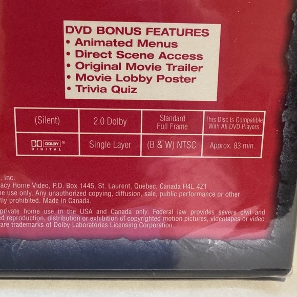 🎬 Vintage John Barrymore in Dr. Jekyll and Mr. Hyde Classic DVD - 1920 - NEW - Picture 14 of 15